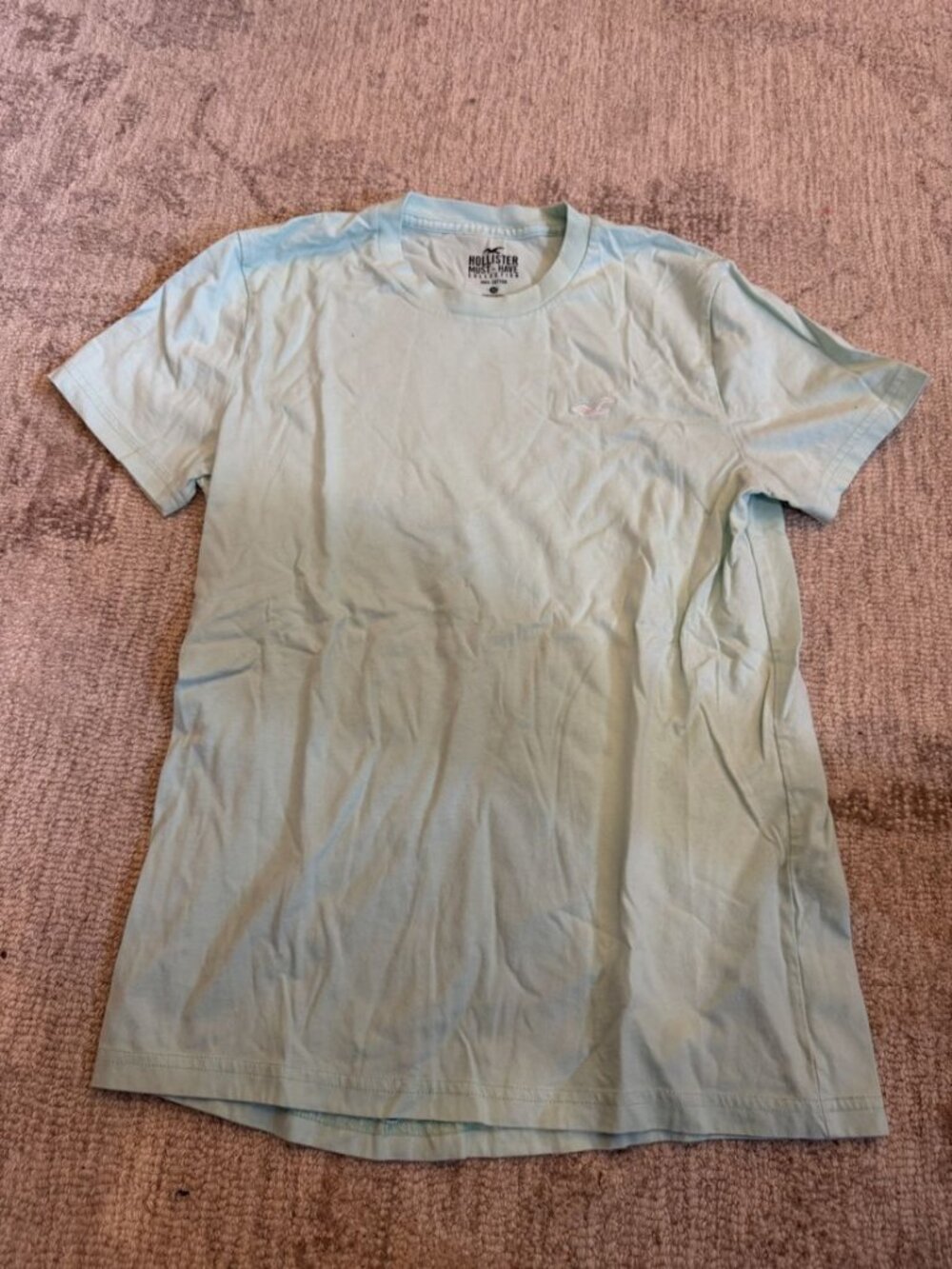 Hollister Must-Have Light Mint T-Shirt Size XS